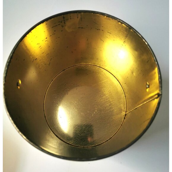 VINTAGE Kate Greenaway Collection Tin Pail Moisture Control Lid U.K. Patent - Picture 6 of 10